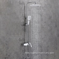 3 Function Supporting Chrome Shower Faucet Set